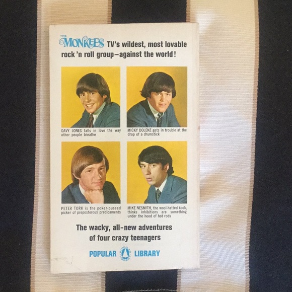 The Monkees good condition paperback book - Picture 2 of 3